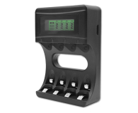 QOLTEC Ładowarka do akumulatorków Ni-MH typu R03/AAA R6/AA 1800mA 50654 - 1324575 - zdjęcie 3